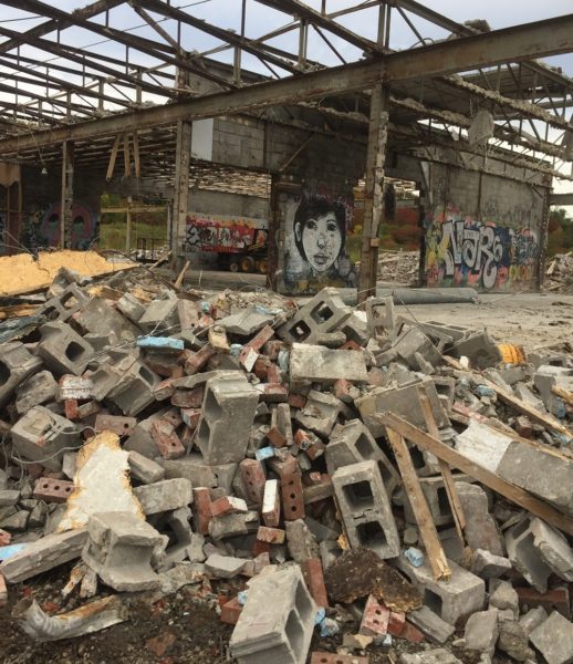 Demolition site photo